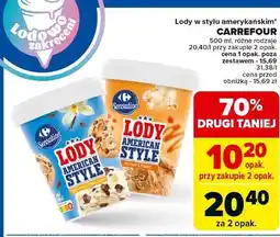 Carrefour Lody american style Carrefour Sensation oferta