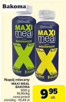 Carrefour Jogurt waniliowy Bakoma Maxi Meal oferta