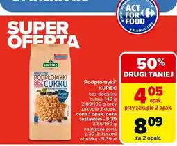 Carrefour Podpłomyki bez dodatku cukru Kupiec oferta