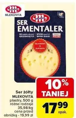 Carrefour Ser ementaler plastry Mlekovita oferta