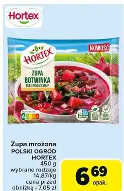 Carrefour Zupa botwinka Hortex oferta