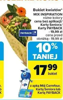 Carrefour Bukiet kwiatów oferta