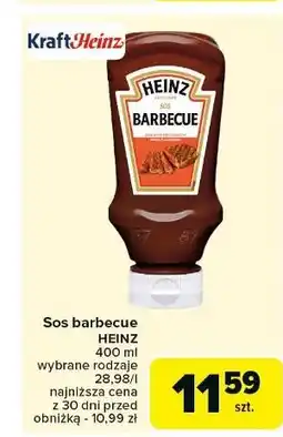 Carrefour Sos barbecue classic Heinz oferta
