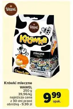 Carrefour Cukierki Wawel Krówka Mleczna oferta