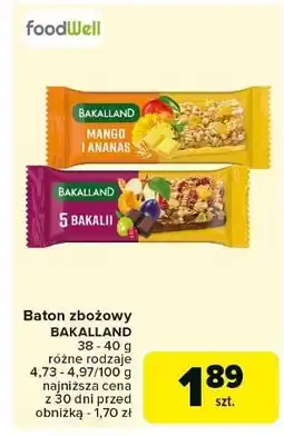 Carrefour Baton mango i ananas Bakalland oferta