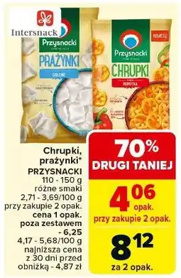 Carrefour Chrupki paprykowe Przysnacki oferta