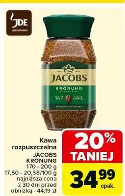 Carrefour Kawa Jacobs Kronung oferta