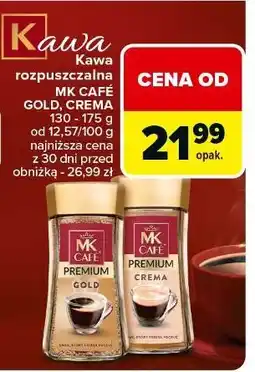 Carrefour Kawa Mk Cafe Premium Crema oferta