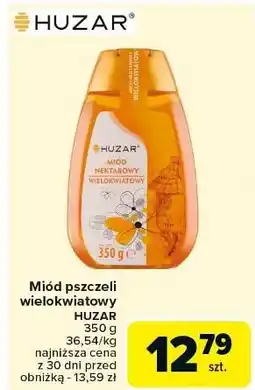 Carrefour Miód wielokwiatowy Huzar oferta