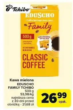 Carrefour Kawa Tchibo Family Eduscho oferta