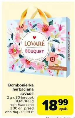 Carrefour Kolekcja herbat bouquet Lovare oferta