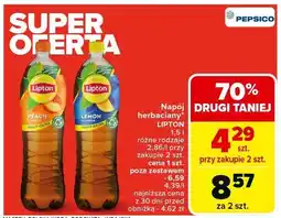 Carrefour Napój lemon Lipton Ice Tea oferta