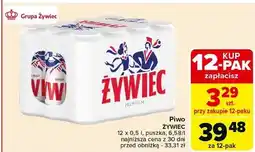 Carrefour Piwo Żywiec Jasne Pełne oferta
