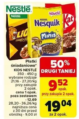 Carrefour Płatki śniadaniowe Kitkat oferta