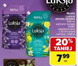Carrefour Mydło w płynie deeply relaxing Luksja Aroma Senses oferta