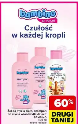 Carrefour Żel do mycia ciała i włosów 2w1 bolek lolek kowboje Bambino Dzieciaki oferta