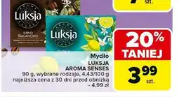 Carrefour Mydło purley energizing Luksja Aroma Senses oferta