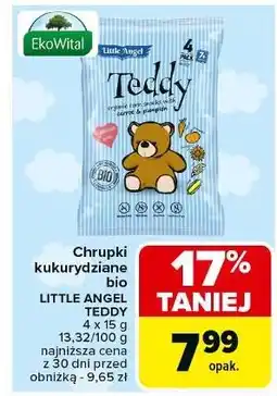 Carrefour Chrupki kukurydziane teddy Little Angel oferta
