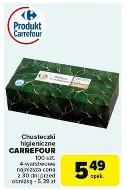 Carrefour Chusteczki higieniczne Carrefour Soft oferta