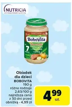 Carrefour Jarzynki z cielęciną i kluseczkami Bobovita oferta