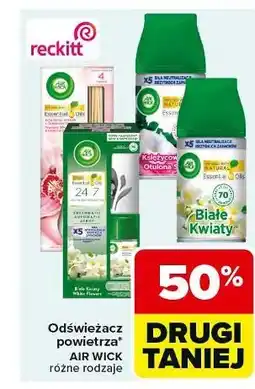 Carrefour Patyczki zapachowe szlachetny jedwab z orientalną orchideą Air Wick Essential Oils oferta