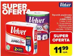 Carrefour Ręcznik papierowy Velvet Turbo oferta