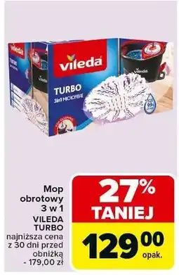 Carrefour Mop easy wring turbo Vileda oferta
