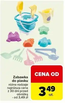 Carrefour Zabawka do piasku oferta