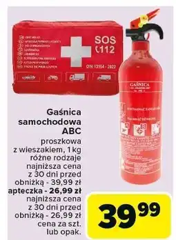 Apteczka samochodowa