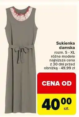 Carrefour Sukienka damska s-xl oferta