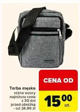 Carrefour Torba męska oferta