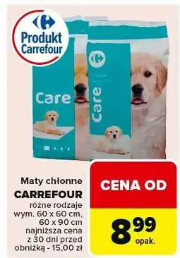 Carrefour Maty chłonne 60 x cm Carrefour oferta