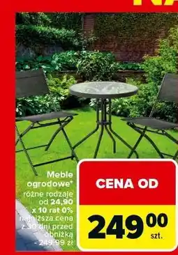 Carrefour Stolik + 2 krzesła oferta