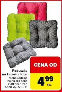 Carrefour Poduszka na krzesło oferta