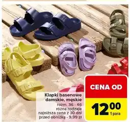 Carrefour Klapki basenowe męskie oferta