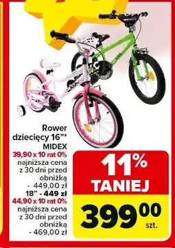 Carrefour Rower 18 Midex oferta