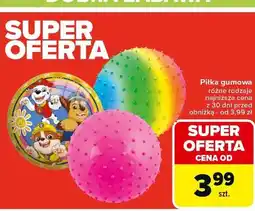 Carrefour Piłka gumowa oferta