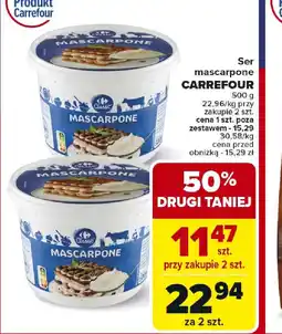 Carrefour Ser mascarpone Carrefour oferta
