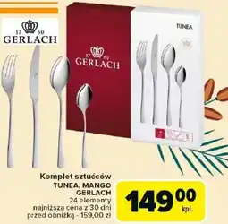 Carrefour Market Komplet sztućców TUNEA, MANGO GERLACH oferta