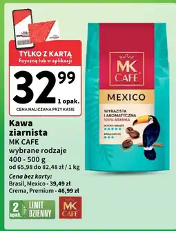 Intermarche Kawa ziarnista MK CAFE Mexico oferta