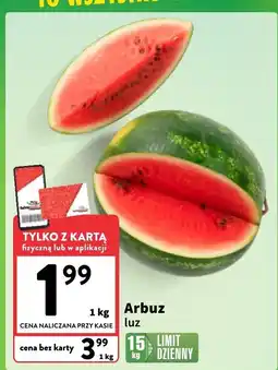 Intermarche Arbuz 1 kg Intermarche oferta