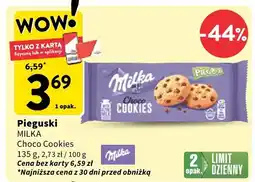 Intermarche Ciastka pieguski Milka Choco Cookies Mondelez oferta