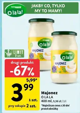 Intermarche Majonez O LA LA oferta