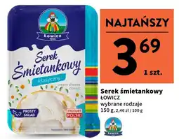 Intermarche Serek śmietankowy Łowicz oferta