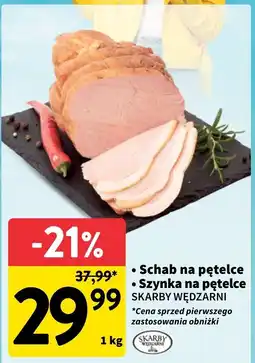 Intermarche Schab / szynka na pętelce Skarby Wędzarni oferta