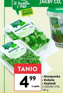 Intermarche Roszponka / rukola / szpinak Z Sadów i Pól oferta