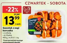 Intermarche Szaszłyk z nogi kurczaka z cebulą i śliwką Intermarche oferta
