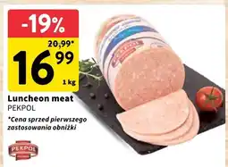 Intermarche Luncheon meat Pekpol oferta