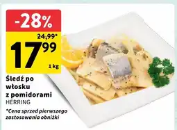 Intermarche Śledź po włosku z pomidorami Herring oferta
