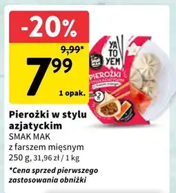 Intermarche Pierożki w stylu azjatyckim z farszem mięsnym Smak Mak oferta